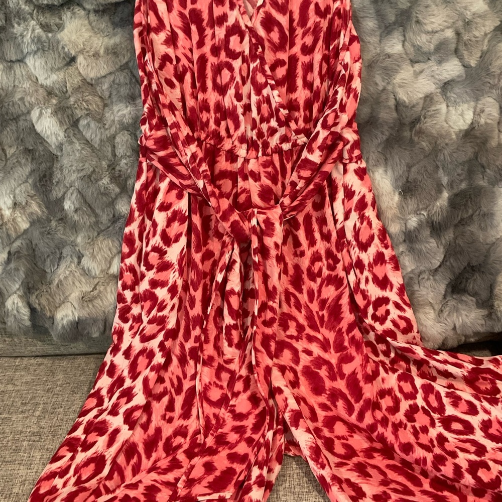 kate spade panthers tie waist jumpsuit. NWT. Large - Picture 2 of 11